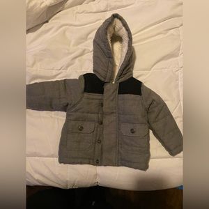 Carter Zip-Up Fleece-Lined Jacket  9months